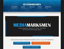 Tablet Screenshot of mediamarksmen.com